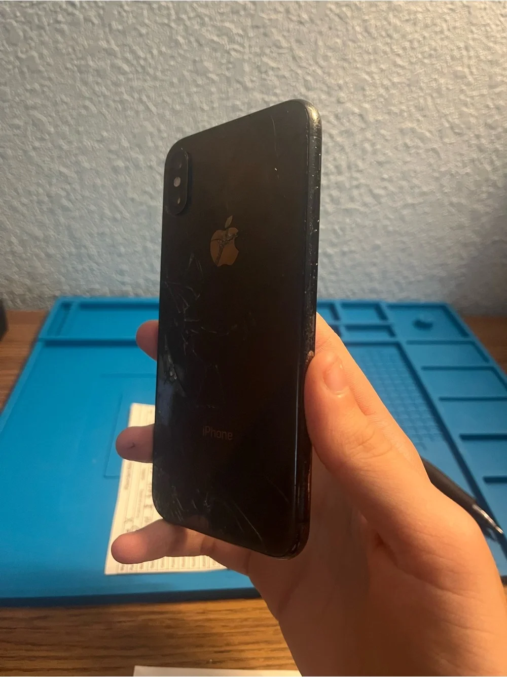 iPhone X 64GB Unlocked – Cracked Front & Back – Fully Functional